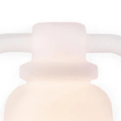 QAZQA Tafellamp Oplaadbaar 30 Cm IP44 Wit - Storm Small 9 QAZQA Tafellamp Oplaadbaar 30 Cm IP44 Wit - Storm Small -Woonaccessoires Verkoop 1000014991 0103