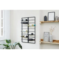 Lifa Living Wijnrek Luc Voor 8 Flessen, 30 X 9,5 X 99,5 Cm -Woonaccessoires Verkoop 1000022249 0102