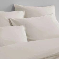 De Witte Lietaer Dekbedovertrek Katoen Satijn Olivia - 260 X 240 Cm - Beige -Woonaccessoires Verkoop 1000032113 0103