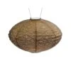Lumiz Solar Buitenlampion Ikat Oval - Solar Tuinverlichting - 40 Cm - Goud -Woonaccessoires Verkoop 1000033362
