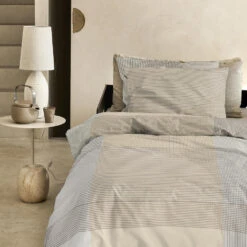 Damai Dekbedovertrek Base - Katoen - 140x200/220 Cm - Beige -Woonaccessoires Verkoop 1000035112 0102