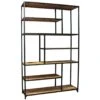 Industriële Boekenkast Sparrow Mangohout 120x188 35x120x188 Cm Mangohout -Woonaccessoires Verkoop 1000042303