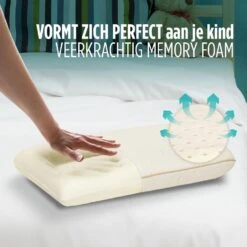 Vitapur MemoDream Kinderkussen - 30x50 Cm -Woonaccessoires Verkoop 1000080652 0111