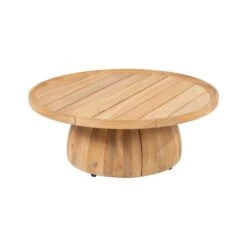 4SO Pablo Koffietafel - Teakhout - Ø80 Cm -Woonaccessoires Verkoop 1000080792 0102