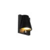 QAZQA Buitenwandlamp Zwart IP44 Met Bewegingsmelder - Femke -Woonaccessoires Verkoop 1000084683