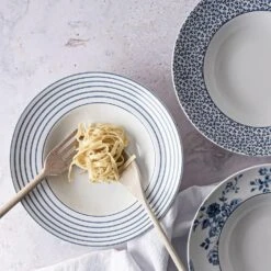 Laura Ashley Bord Pasta Diep 27,5 Cm Floris -Woonaccessoires Verkoop 1000093020 0103