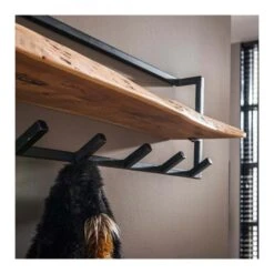 Kalfort Stockton Kapstok Met Hoedenplank 6 Haken - 25x100x32 Cm -Woonaccessoires Verkoop 1000094091 0103