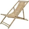 Levi Bamboe Strandstoel - Bamboe - Bruin -Woonaccessoires Verkoop 1000094345