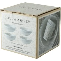 Laura Ashley Giftset 4 Kommen 13 Cm -Woonaccessoires Verkoop 1000096464 0102