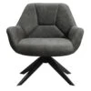 Fauteuil Mace - Stof - Grijs -Woonaccessoires Verkoop 10201155