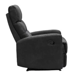 Relaxfauteuil Jackson - Stof - Zwart -Woonaccessoires Verkoop 10209885 8000