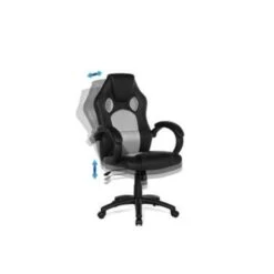 Beliani Bureaustoel FIGHTER - Zwart Kunstleer -Woonaccessoires Verkoop 1122156900 0103