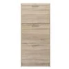 Schoenenkast Mainz - Eikenkleur - 123,5x58x25 Cm -Woonaccessoires Verkoop 11901476