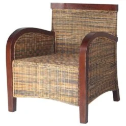 VidaXL Fauteuil Handgeweven Rattan -Woonaccessoires Verkoop 12e6f6f7817f4a45a4995bd5b17b78bd