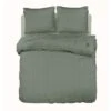 BLCKOUT Alabama - Linnen - Dekbedovertrek - 240x200/220 Cm - Groen -Woonaccessoires Verkoop 1448604970