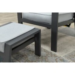 Garden Impressions Lora Verstelbare Loungestoel + Voetenbank -Woonaccessoires Verkoop 1673830030 0106