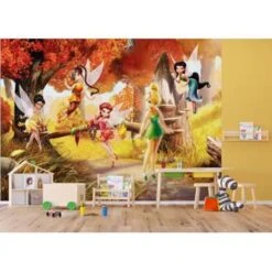 Disney Fotowand - Winnie De Poeh - Geel, Groen En Blauw - 360 X 254 Cm -Woonaccessoires Verkoop 1686656638 0103