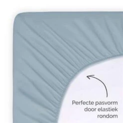 Byrklund - Hoeslaken Jersey - 90x200 Cm - Blauw -Woonaccessoires Verkoop 1718033503 0103
