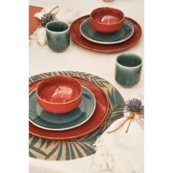 Mica Decorations Xavie Placemat Set Van 4 Off White -Woonaccessoires Verkoop 1980395887 0113