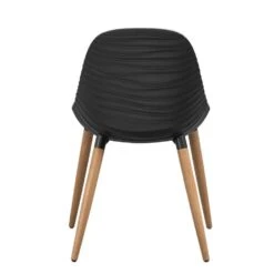 Le Sud Diningstoel Bordeaux - Zwart/naturel - 82x54x55 Cm -Woonaccessoires Verkoop 50101103 0900