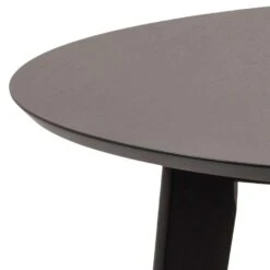 Eetkamertafel Roxy - Zwart - 76xØ105 Cm -Woonaccessoires Verkoop 81026496 0400