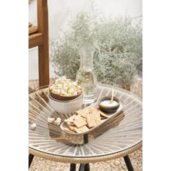 Le Sud Bijzettafel Monte Carlo - Naturel - Ø50x38 Cm 8 Le Sud Bijzettafel Monte Carlo - Naturel - Ø50x38 Cm -Woonaccessoires Verkoop sf 50155128 1011